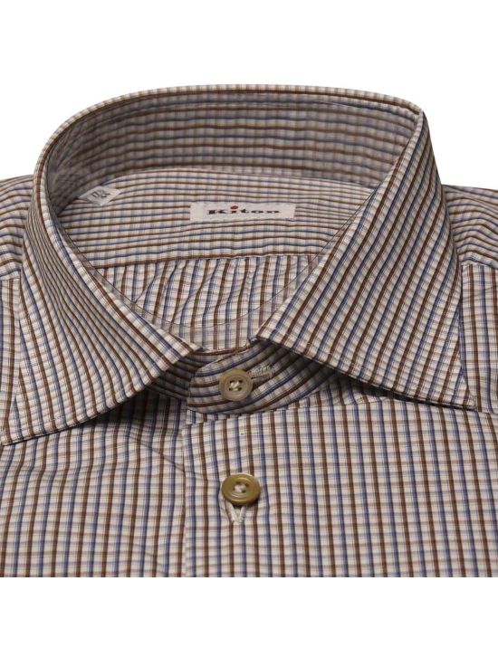 Kiton Multicolor Cotton Shirt 2