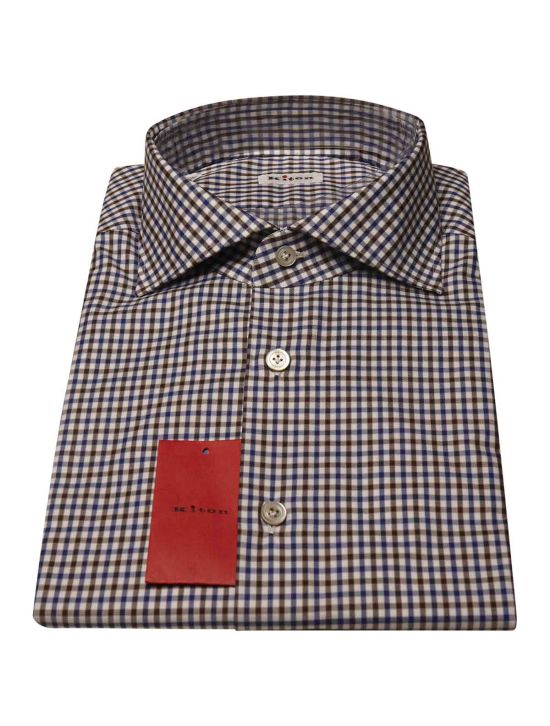 Kiton Multicolor Cotton Shirt 1