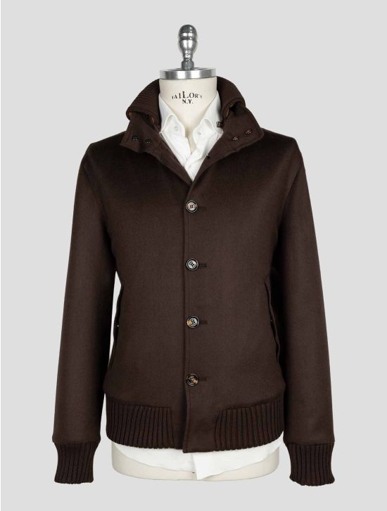 Kired Brown Cashmere Coat 1