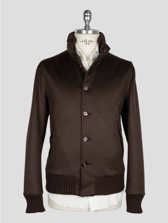 Kired Brown Cashmere Coat 1