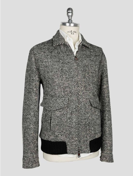 Kired Black White Wool Coat 2