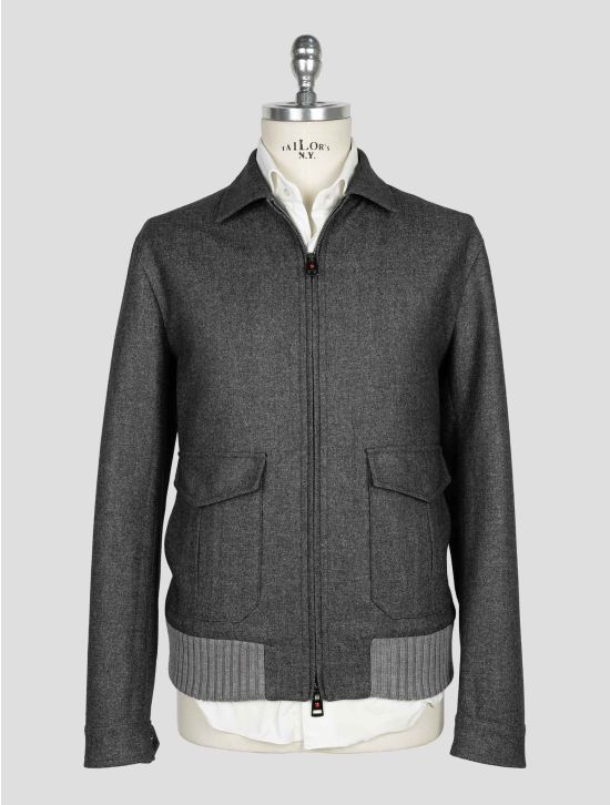 Kired Gray Wool Pl Coat 1