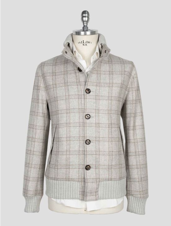 Kired Gray Cashmere Coat 1