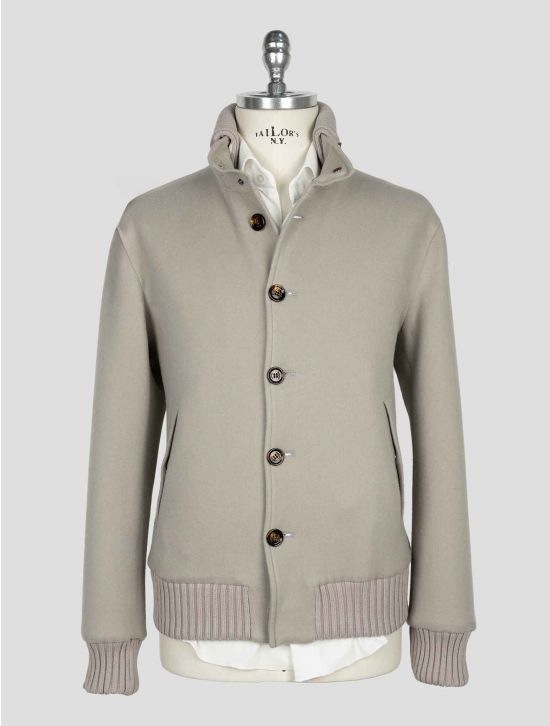 Kired Gray Cashmere Pa Ea Coat 1