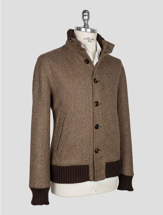 Kired Brown Virgin Wool Cashmere Camel Coat 2