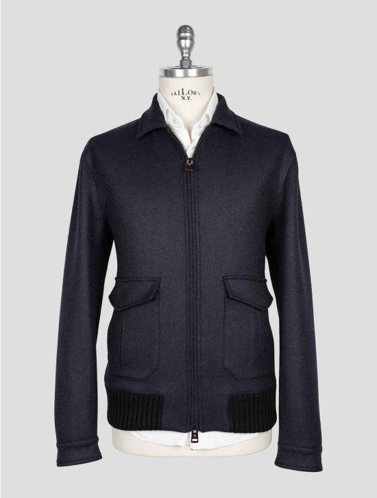 Kired Blue  Wool Cashmere  Coat 1