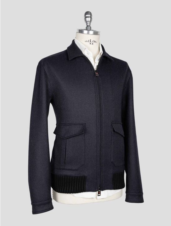 Kired Blue  Wool Cashmere  Coat 2