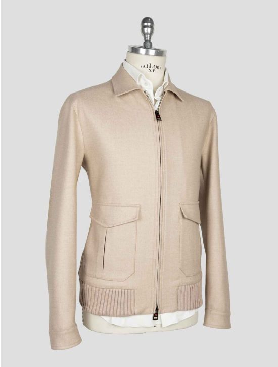 Kired Beige  Wool Pl  Coat 2