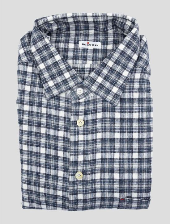 Kiton Multicolor Cotton Shirt 1