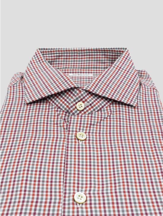 Kiton Multicolor Cotton Shirt 2