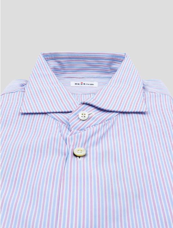 Kiton Multicolor Cotton Shirt 2
