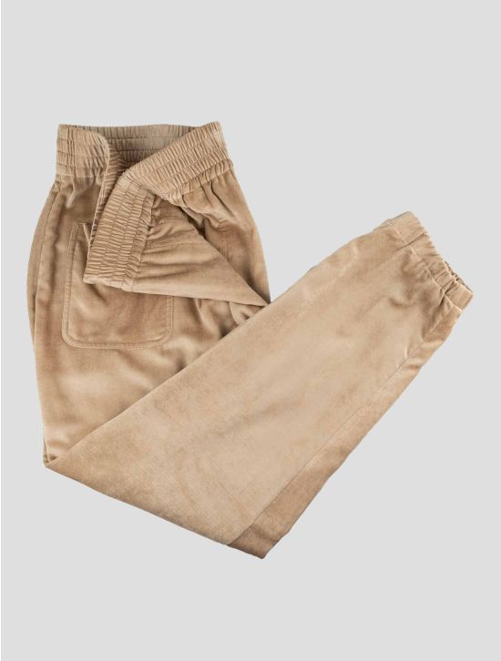 Brunello Cucinelli Beige Viscose Jogging Pants 2