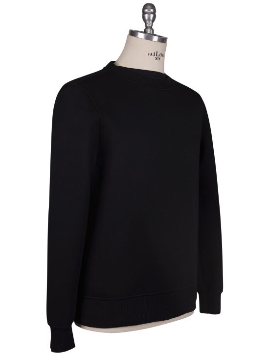 Kiton KNT Black Viscose Ea Sweater Crewneck 2