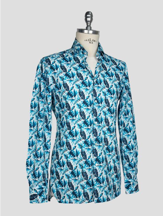 Kiton Multicolor Cotton Shirt 2