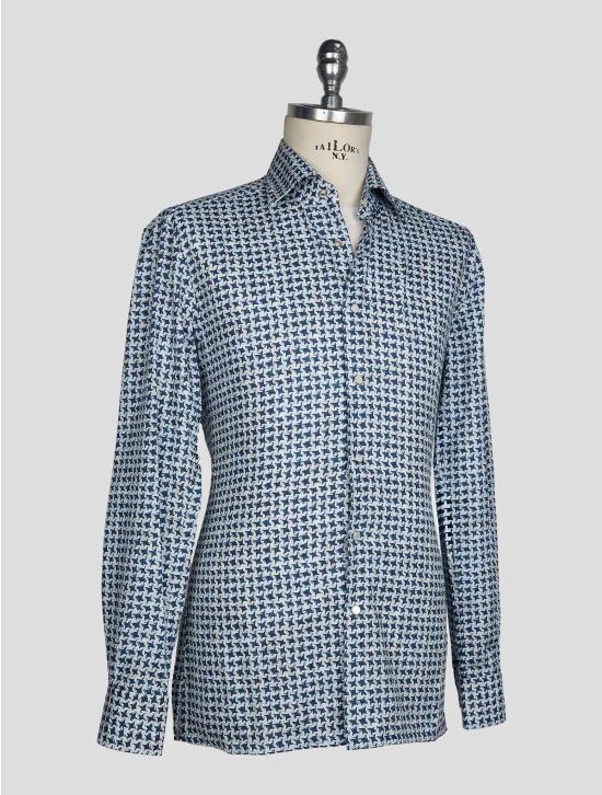 Kiton Multicolor Cotton Shirt 2