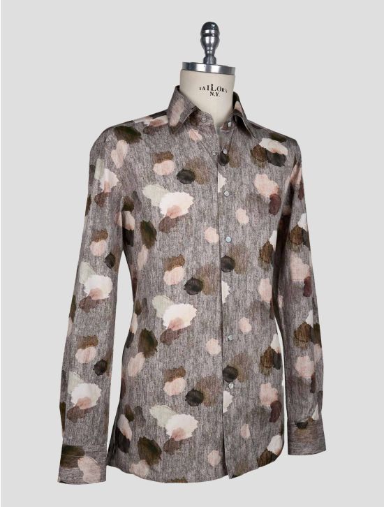 Kiton Multicolor Cotton Shirt 2