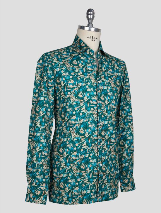 Kiton Multicolor Cotton Shirt 2