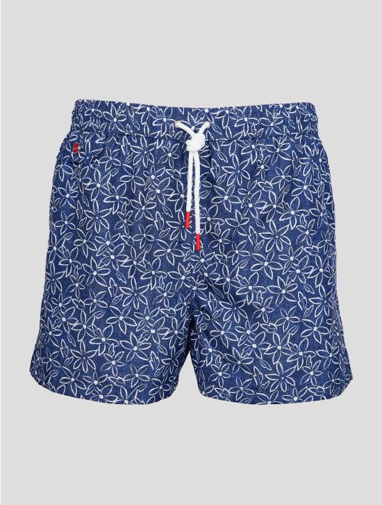 Blue White PL Swim Trunks 1