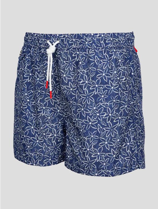 Blue White PL Swim Trunks 2