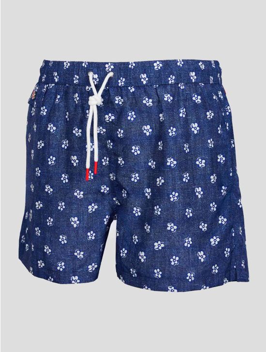 Blue White PL Swim Trunks 2