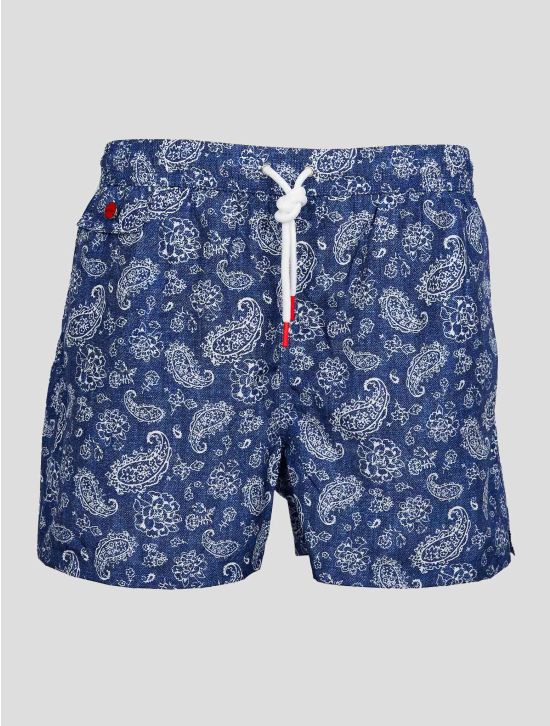 Blue White PL Swim Trunks 1