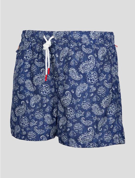 Blue White PL Swim Trunks 2