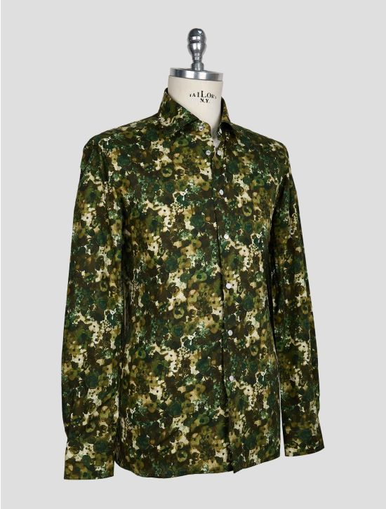 Kiton Multicolor Cotton Shirt 2