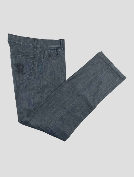 Stefano Ricci Blue Cotton Ea Jeans 1