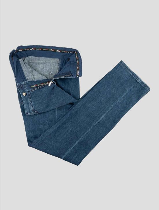 Stefano Ricci Blue Cotton Ea Jeans 2