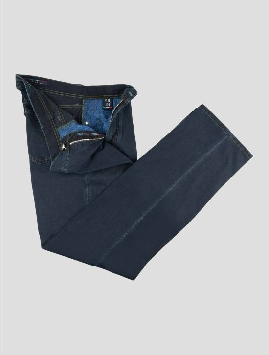Stefano Ricci Blue Cotton Ea Jeans 2