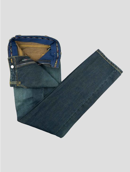 Stefano Ricci Blue Cotton Jeans 2