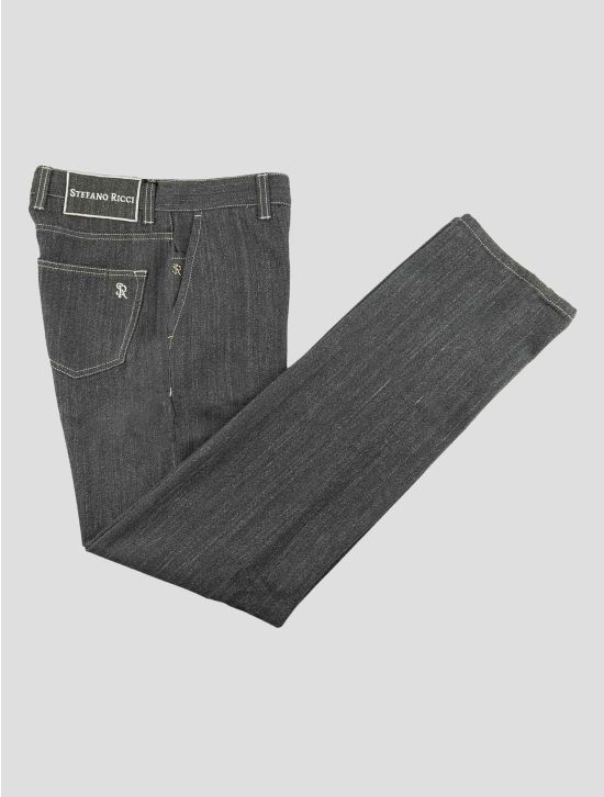Stefano Ricci Gray Cotton PC Pl Pants 1
