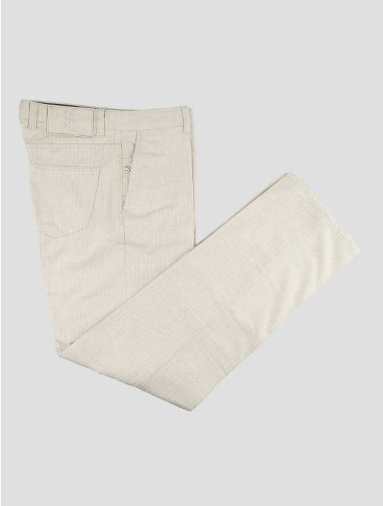 Stefano Ricci Gray Cotton Pants 1