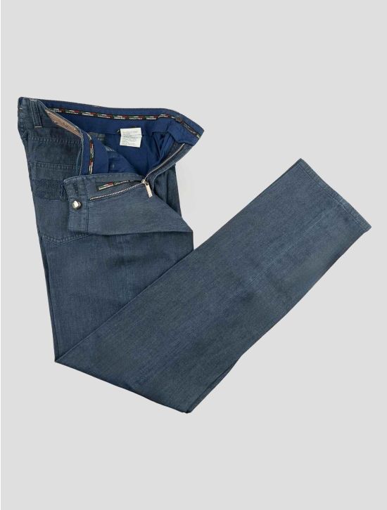 Stefano Ricci Blue Lyocell Cotton  Ea Jeans 2