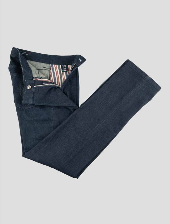 Stefano Ricci Blue Cotton Ea Jeans 2