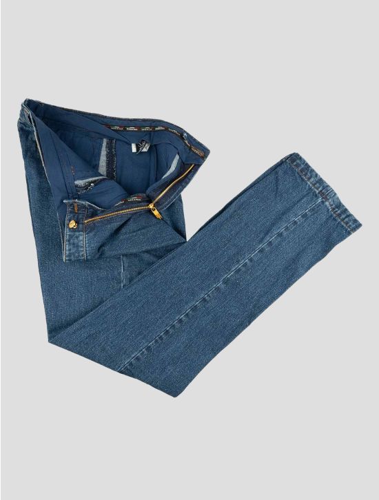 Stefano Ricci Blue Cotton Jeans 2
