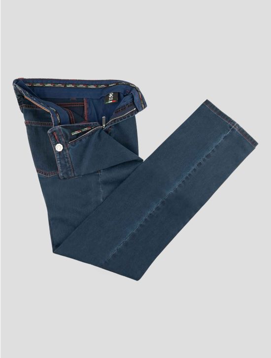 Stefano Ricci Blue Cotton Ea Jeans 2