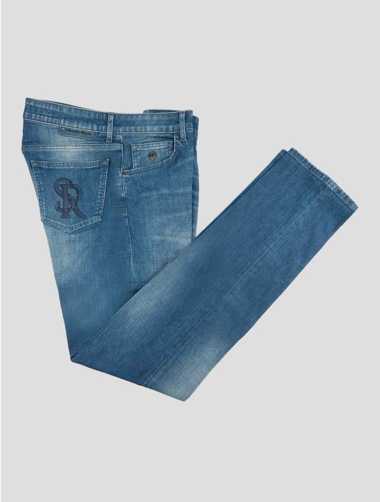 Stefano Ricci Blue Cotton Eme Ea Jeans 1