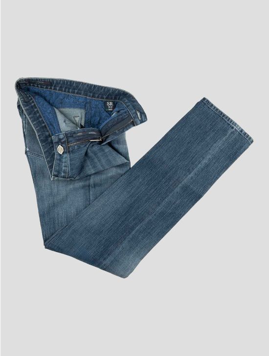 Stefano Ricci Blue Cotton Ea Jeans 2