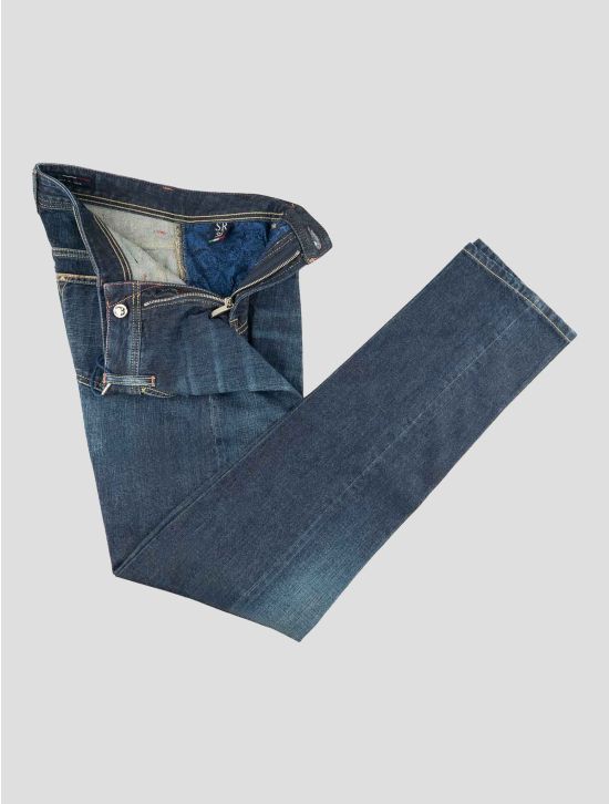 Stefano Ricci Blue Cotton Ea Jeans 2