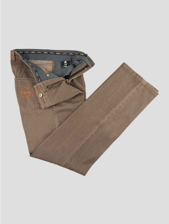 Stefano Ricci Brown Cotton Ea Jeans 2