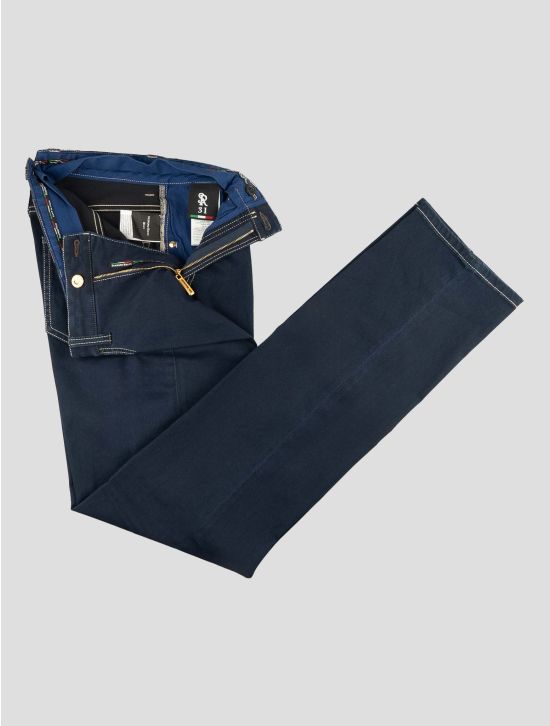 Stefano Ricci Blue Cotton Pl Ea Jeans 2