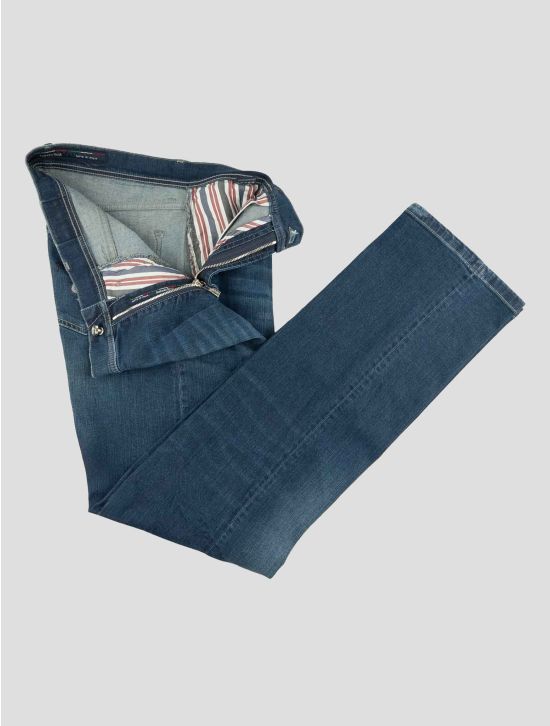 Stefano Ricci Blue Cotton Ea Jeans 2