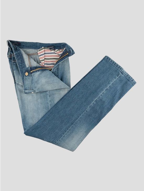 Stefano Ricci Blue Cotton Lycra Jeans 2