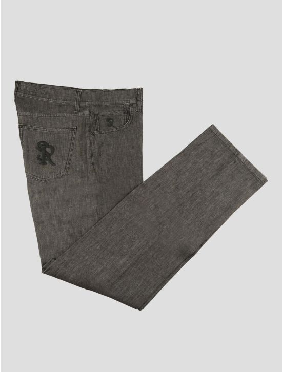 Stefano Ricci Gray Cotton Ea Jeans 1