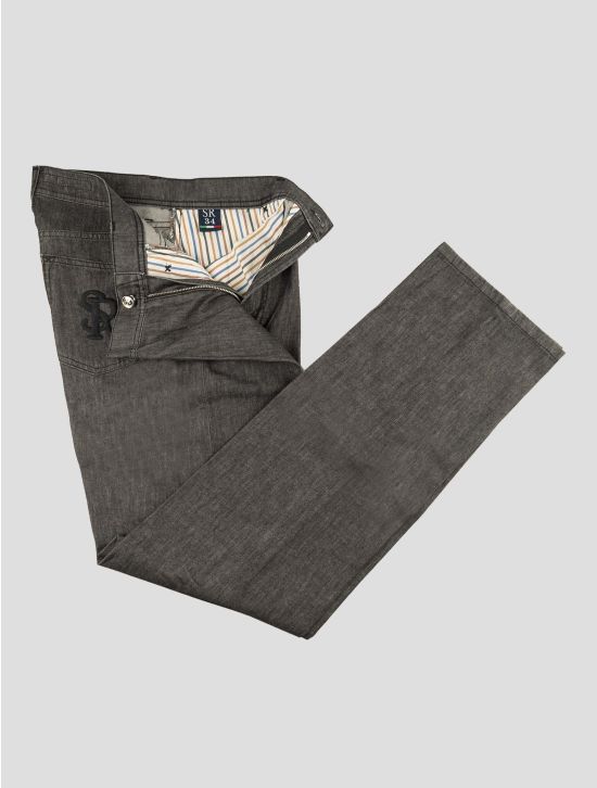 Stefano Ricci Gray Cotton Ea Jeans 2