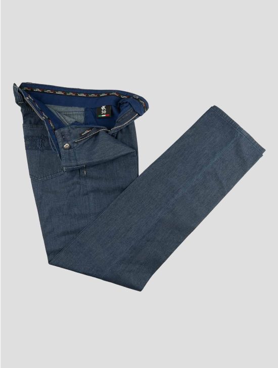 Stefano Ricci Blue Lyocell Cotton Ea Jeans 2