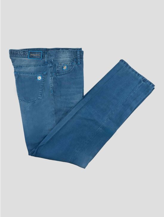 Stefano Ricci Blue Lyocell Jeans 1