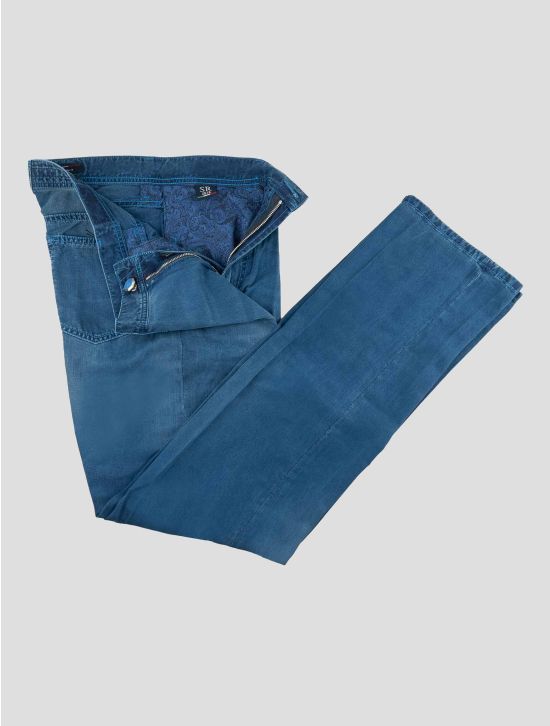 Stefano Ricci Blue Lyocell Jeans 2