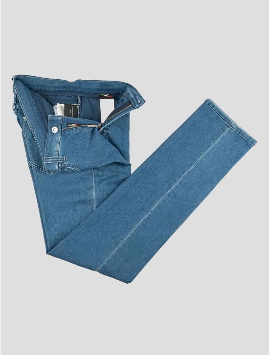 Stefano Ricci Blue Cotton Pl Pu Jeans 2